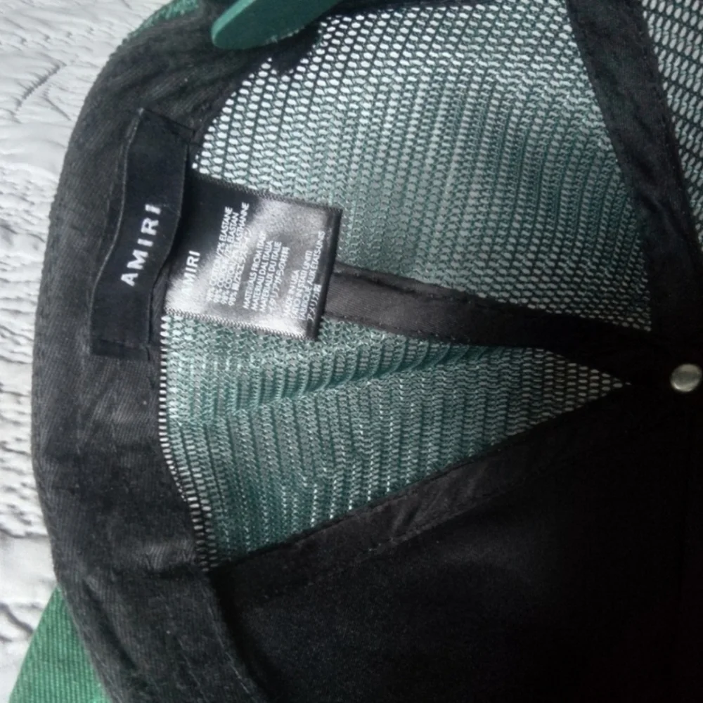 Amiri green hat - Picture 3 of 3